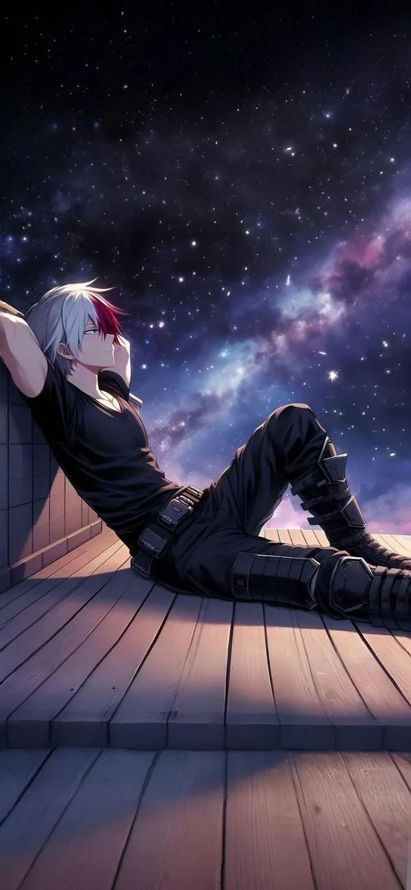 tranh ve fanart todoroki dep nhat lam giao dien dien thoai 16