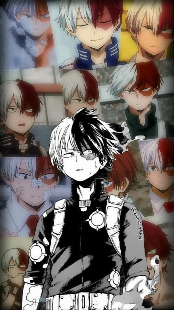 tranh ve fanart todoroki dep nhat lam giao dien dien thoai 4