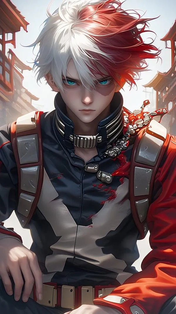 tranh ve fanart todoroki dep nhat lam giao dien dien thoai 6