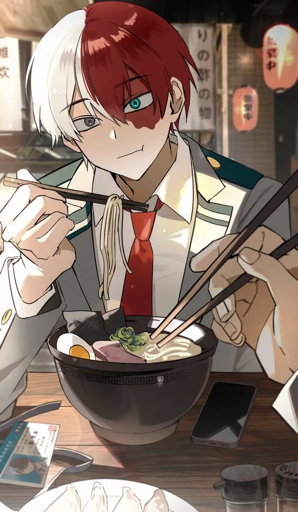 tranh ve fanart todoroki dep nhat lam giao dien dien thoai 8