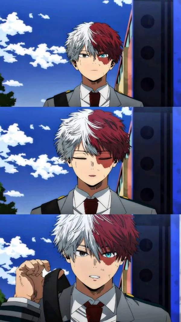 tranh ve fanart todoroki dep nhat lam giao dien dien thoai 9