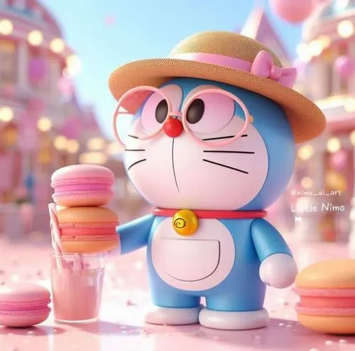 tuyen tap tranh mau nuoc doraemon dep den nao long 12