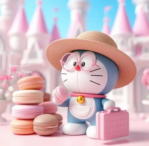 tuyen tap tranh mau nuoc doraemon dep den nao long 18