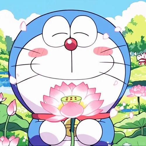 tuyen tap tranh mau nuoc doraemon dep den nao long 3
