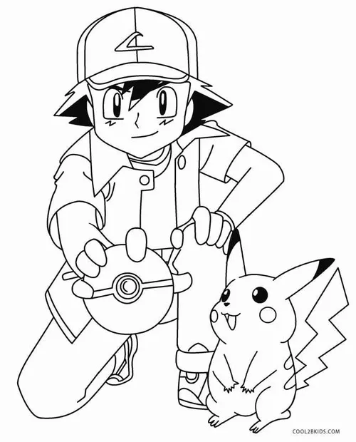 tuyen tap tranh to mau pikachu chibi ngo nghinh 26