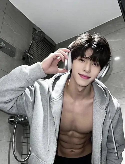 Hinh Anh nam than co bap khoe ranh bung v line bo vai rong va ve dep nam tinh day ky luat 17