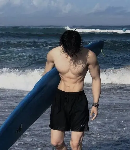 Hinh Anh nam than co bap khoe ranh bung v line bo vai rong va ve dep nam tinh day ky luat 24