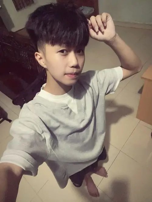 Hinh Anh trai dep 2k13 cute nhe khuon mat sang va vibe hoc sinh cap hai nhin rat thien cam 12