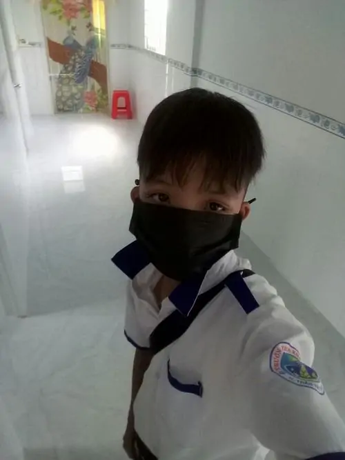 Khoanh khac trai 2014 de thuong trong doi song hoc duong voi bieu cam vui ve va net mat sang sua 5