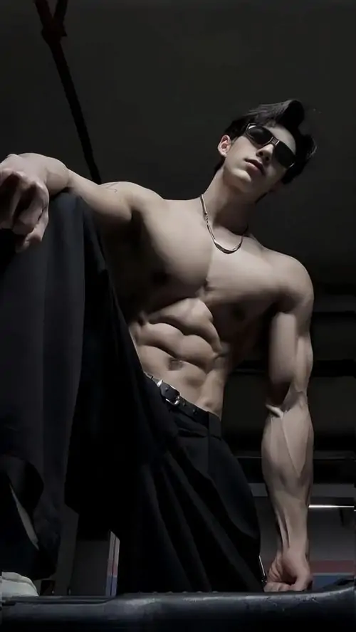 Ngam Anh trai 6 mui bung ngoai bai bien da ram nang ranh bung sau va than thai nam than 8