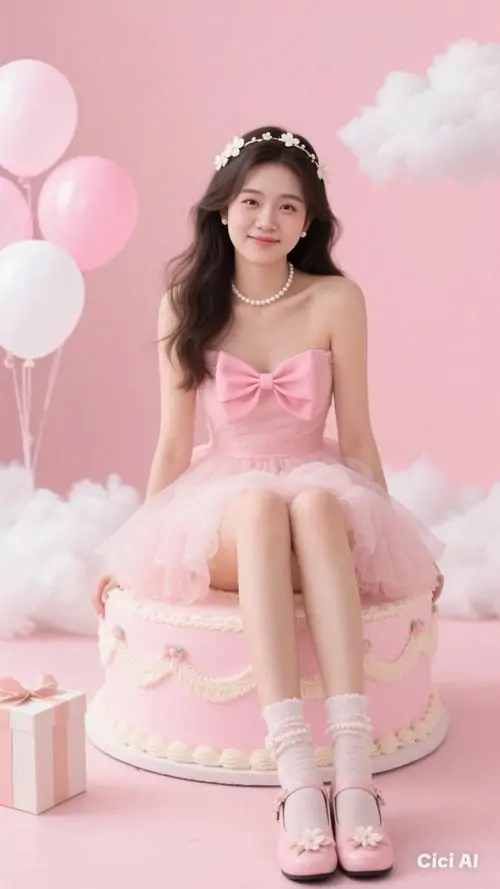 Tai Anh my nu trang phuc pinky khien nguoi xem me man boi lan da trang hong va mat cuoi 4