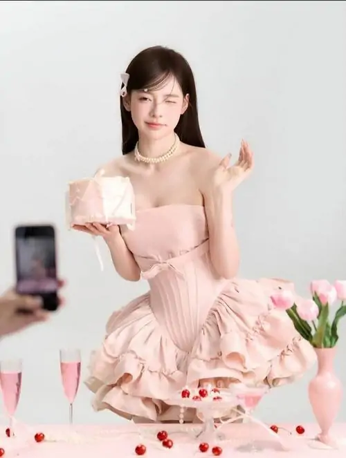 Tai Anh my nu trang phuc pinky khien nguoi xem me man boi lan da trang hong va mat cuoi 6