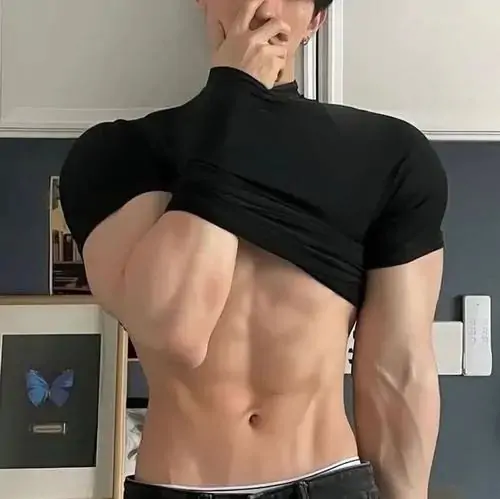Tong hop Anh trai 6 mui bung cuon hut co bung doi xung eo thon nam gioi va goc nghieng than thanh 8