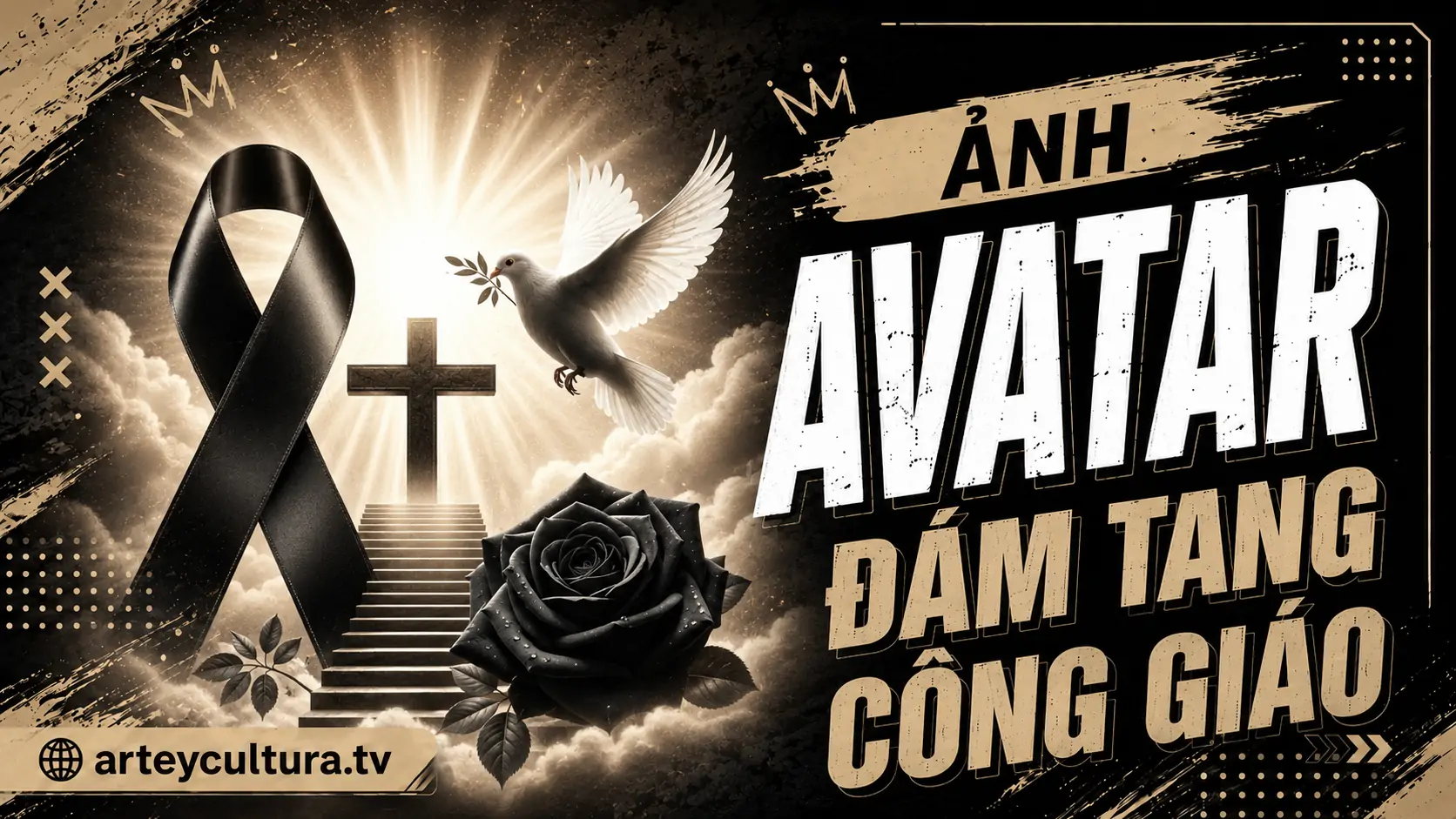 85 Ảnh Avatar Đám Tang Công Giáo tối giản màu nền trầm ánh sáng nến dịu và câu kinh phó thác