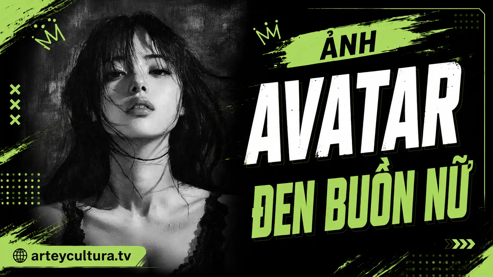 75 Ảnh Avatar Đen Buồn Nữ nền tối, hợp phong cách bí ẩn trên mạng xã hội