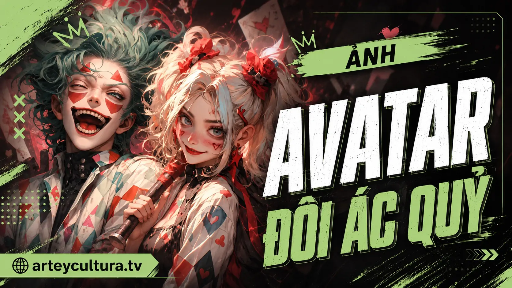 70 Ảnh Avatar Đôi Ác Quỷ Ngầu Lạnh Lùng với cặp sừng ma mị và bối cảnh đêm huyền bí