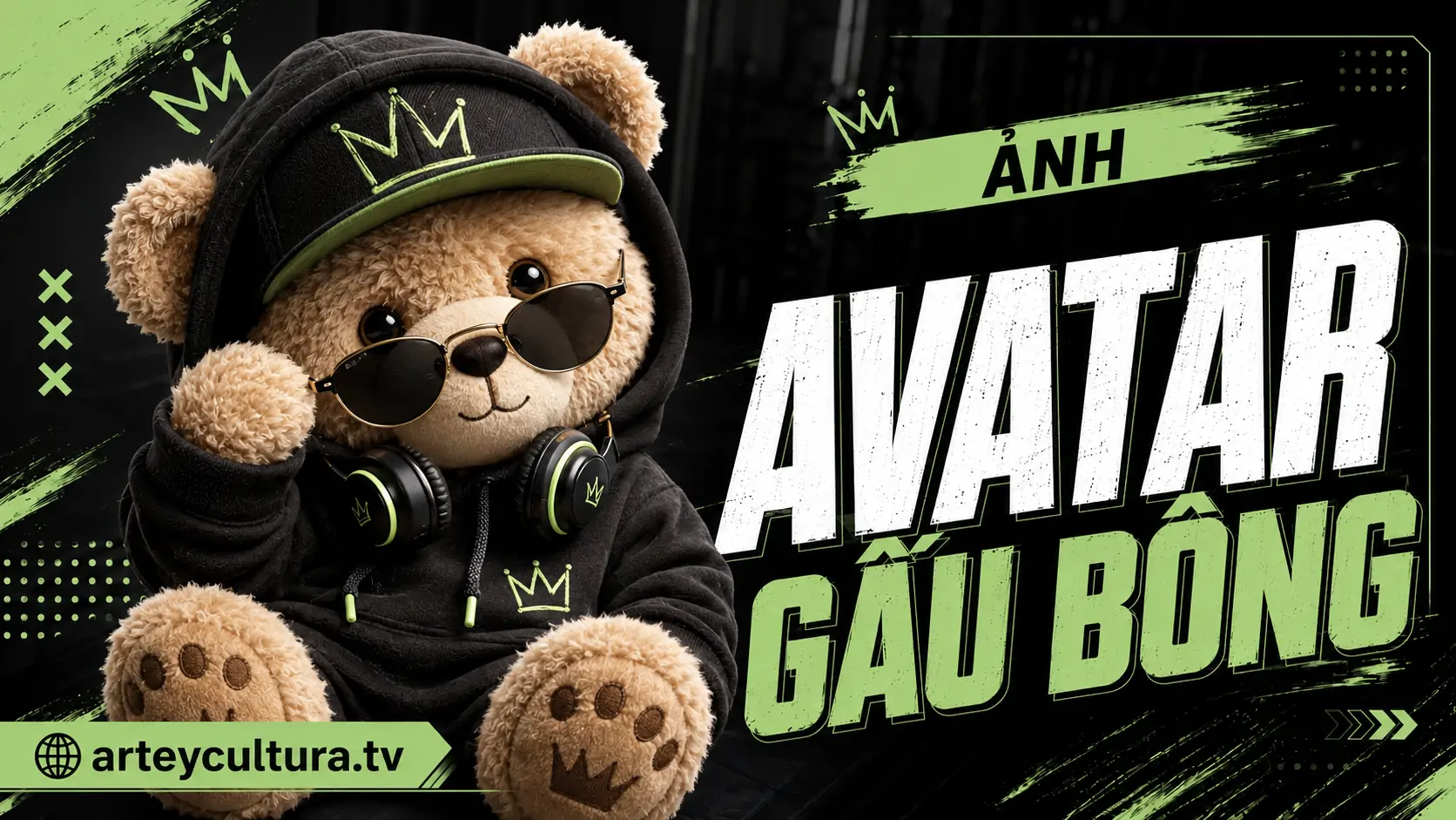 81 Ảnh Avatar Gấu Bông Cute mềm mại cùng khăn len nhỏ cho hồ sơ cá nhân thêm hiền hòa