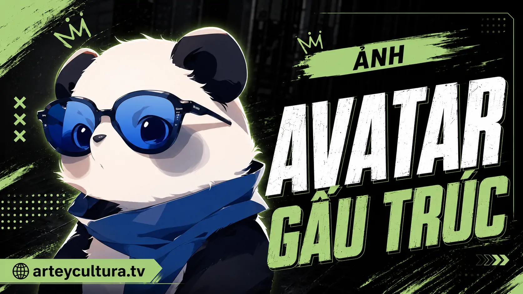 81 Ảnh Avatar Gấu Trúc mắt thâm cute hợp làm hình đại diện cho người thích vibe chữa lành