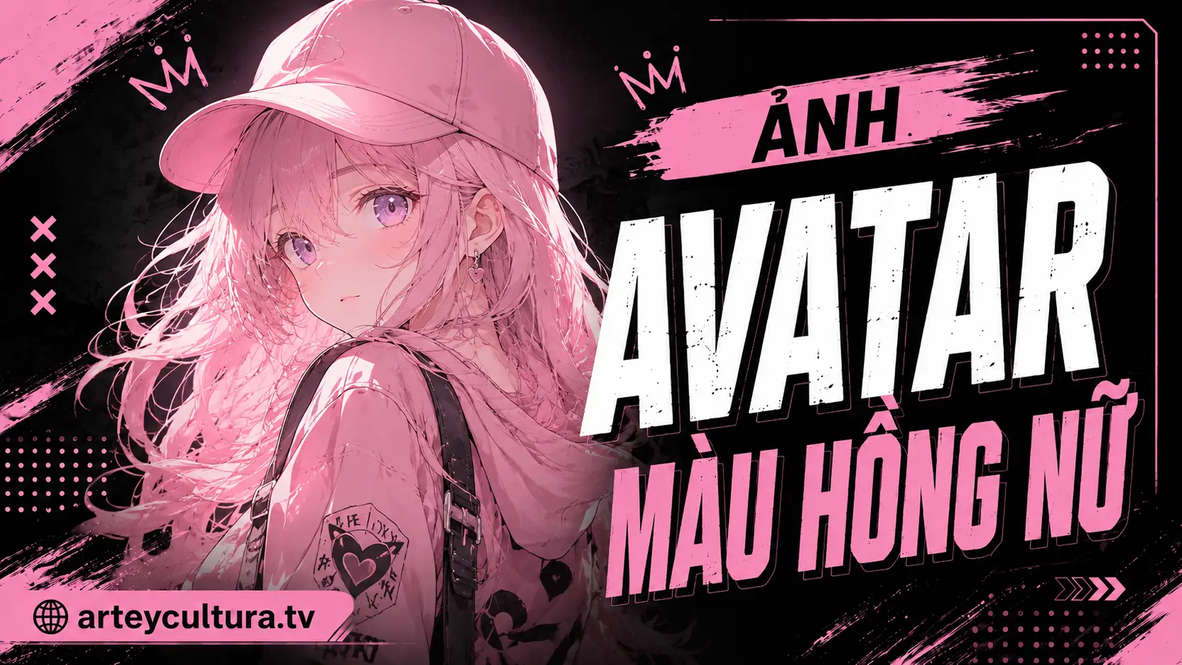 72 Ảnh Avatar Màu Hồng Nữ Cute cho nàng thích giao diện cá nhân dịu dàng đẹp lung linh