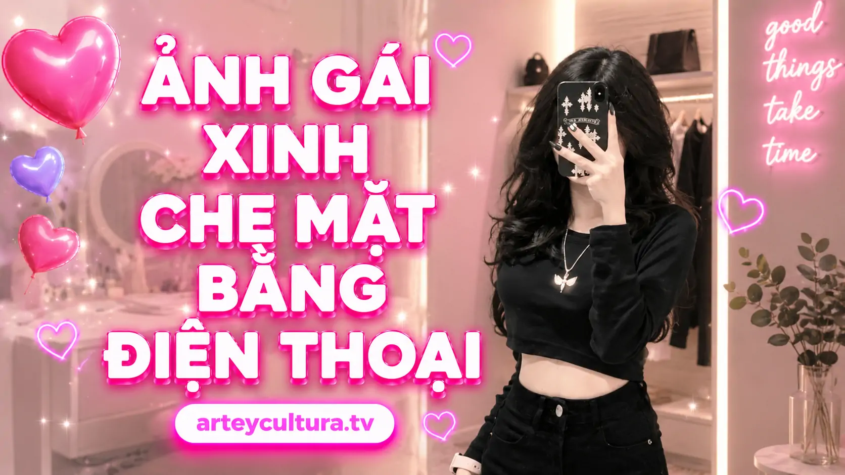 95 Ảnh Gái Xinh Che Mặt Bằng Điện Thoại Trước Gương trong phòng ngủ, nổi bật vòng eo thon và nét đẹp hiện đại