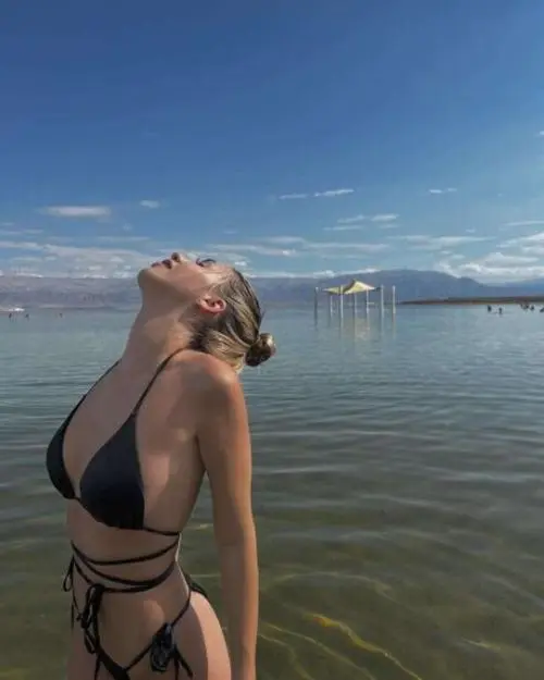 anh gai xinh mac bikini den huyen bi va cuon hut 8