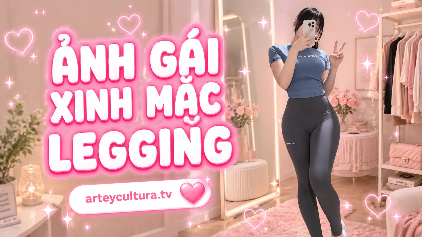 99 Ảnh Gái Xinh Mặc Legging phối giày thể thao, túi gym, bình nước tạo vibe tập luyện cuốn hút
