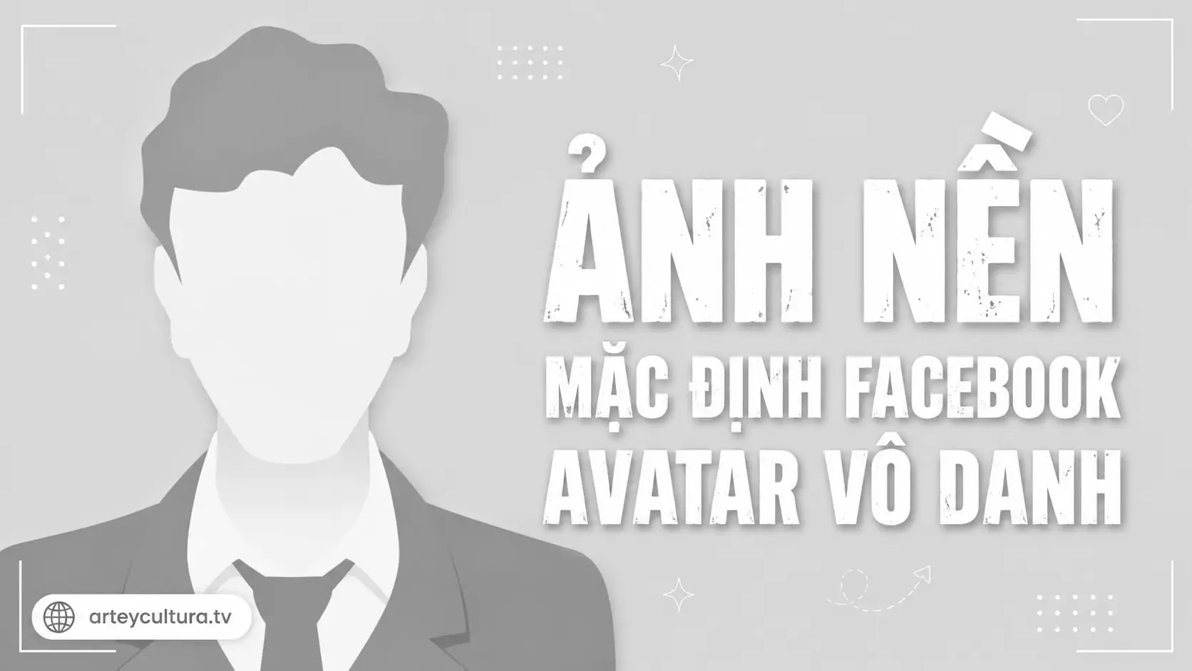 80 Ảnh Nền Mặc Định Facebook Avatar Vô Danh hợp người thích kín tiếng và bảo mật thông tin