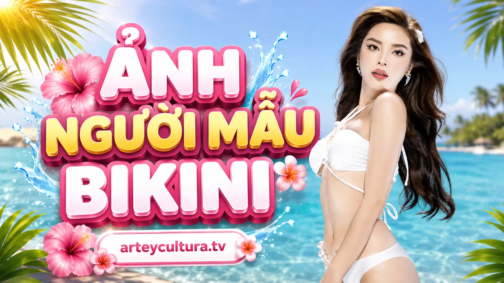 135 Ảnh Người Mẫu Bikini/Áo Tắm Sexy gợi cảm bên bãi biển hay sàn catwalk sang chảnh đầy nóng bỏng