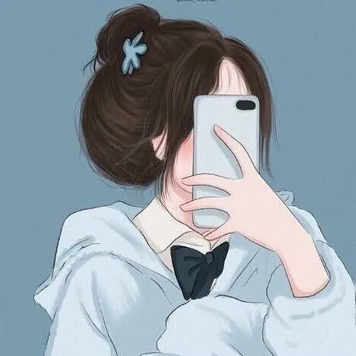 Avt Zalo bắt trọn góc chụp từ trên xuống một thiếu nữ đang ngồi bó gối trên tầng thượng chung cư ngắm nhìn mây trời lúc hoàng hôn buông.