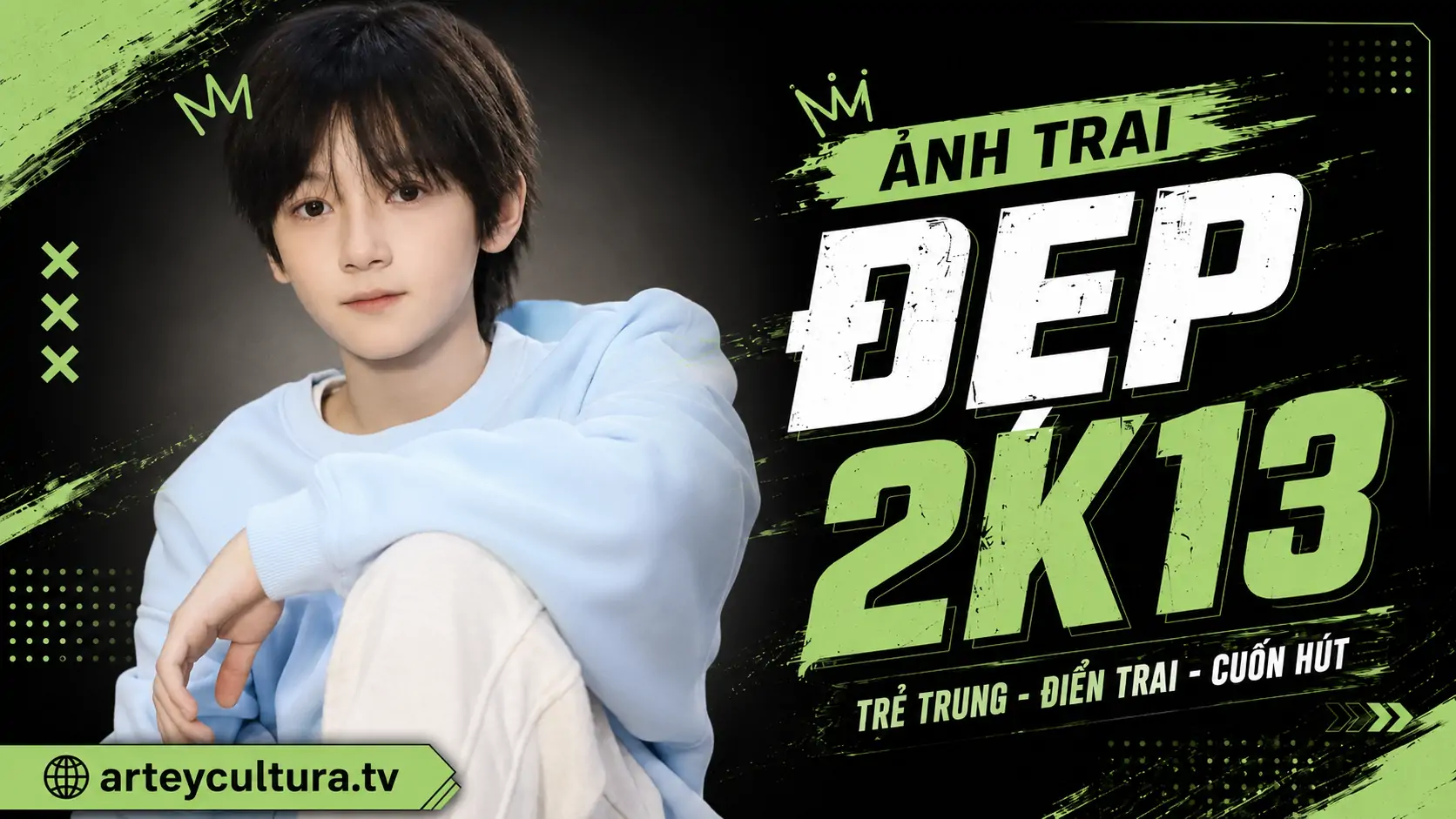 72 Ảnh Trai Đẹp 2k13 (2013) mang màu sắc trong veo, nụ cười nhẹ và kiểu tóc hợp trend dễ nhìn
