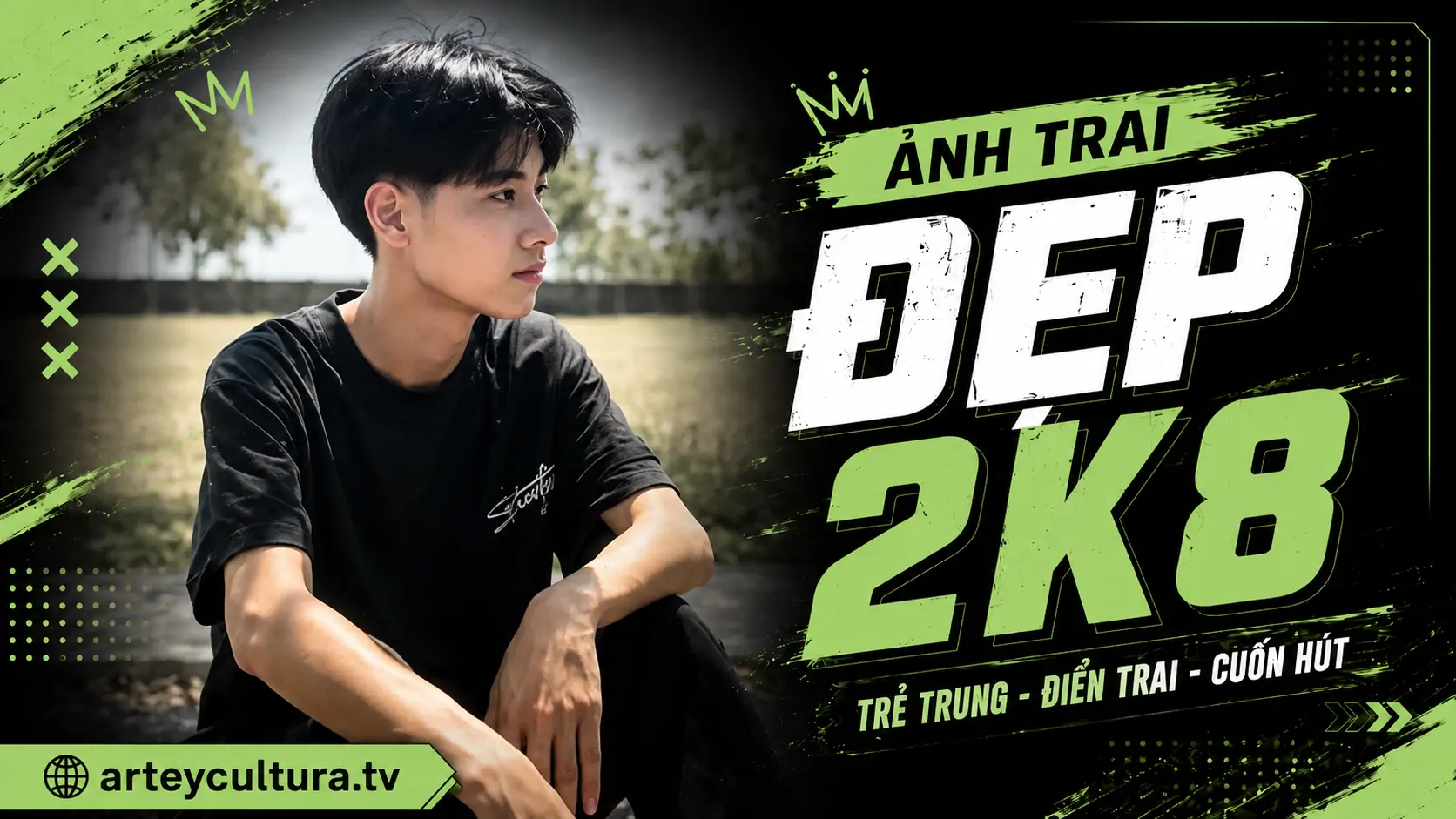75 Ảnh Trai Đẹp 2K8 (2008) với vibe trẻ trung, góc chụp ngầu nhẹ và outfit học sinh hợp mắt
