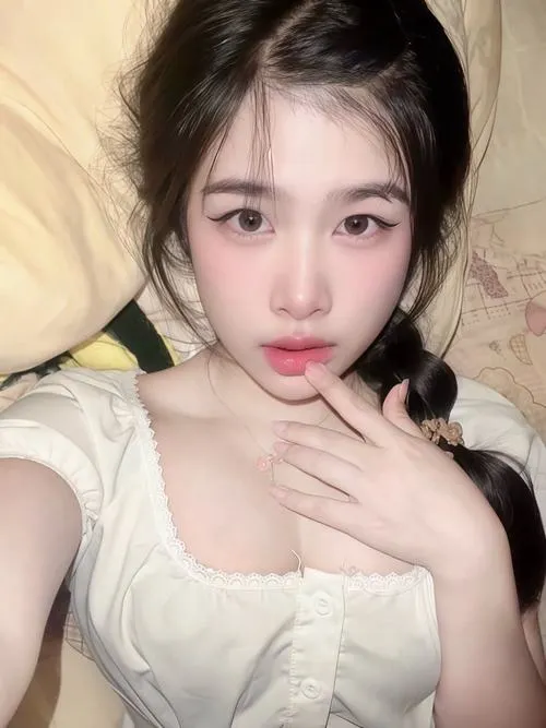 bo anh hot girl xu han mac ao len mua dong 11