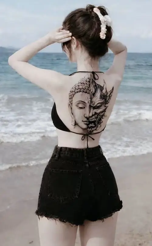 hinh anh gai dep mac bikini den tha dang ho boi 18