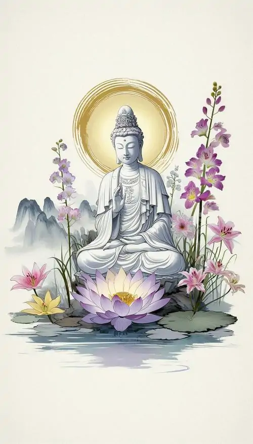 hinh dai dien duc phat dep sac net cho trang ca nhan zalo 10