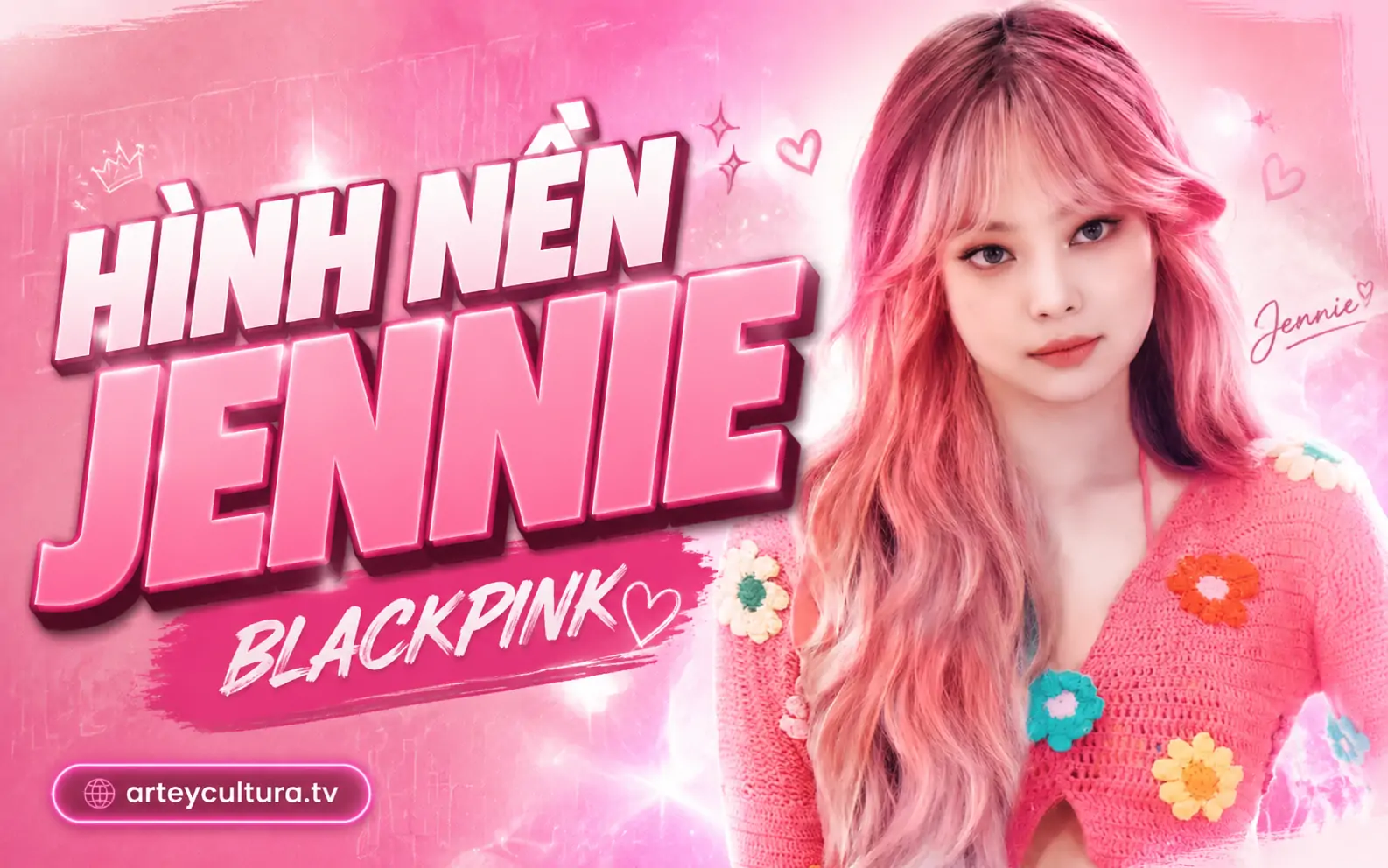 41 Hình Nền Jennie Blackpink cận mặt cute đẹp với nụ cười nhẹ, dáng pose tự nhiên và visual chuẩn hot girl