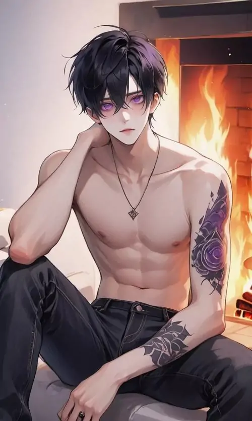 tai anh my nam anime sau mui dep nhu tranh ve 10