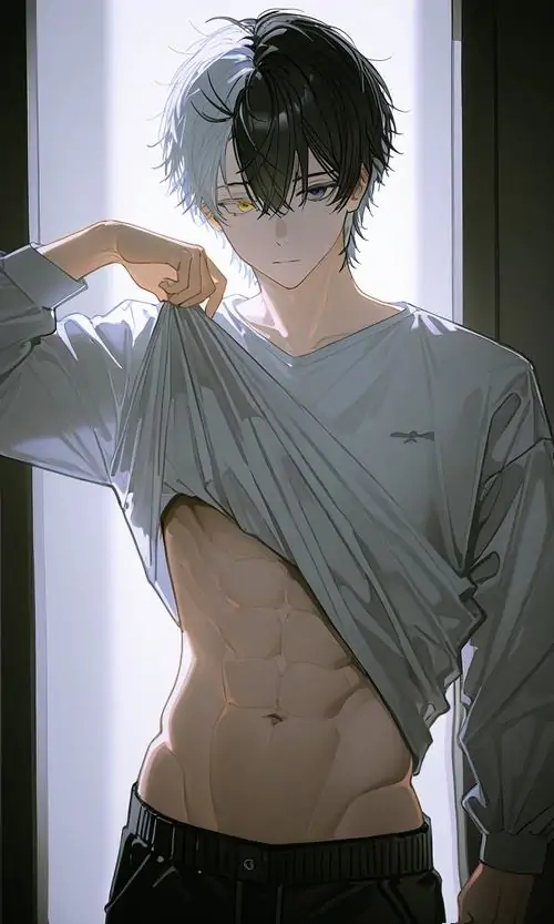 tai anh my nam anime sau mui dep nhu tranh ve 13