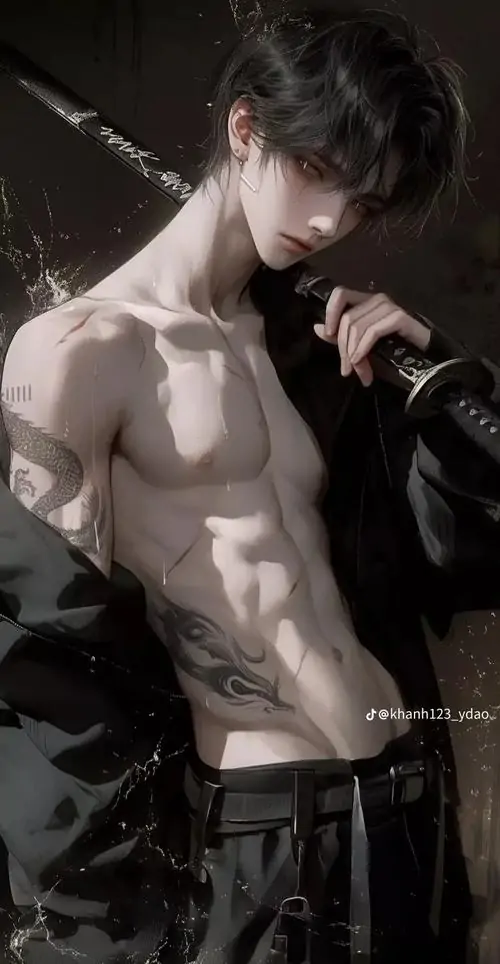 tai anh my nam anime sau mui dep nhu tranh ve 3
