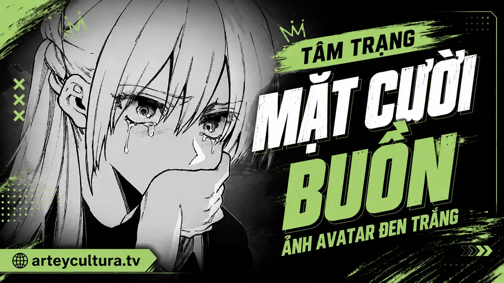 53 Tâm Trạng Mặt Cười Ảnh Avatar Đen Trắng Buồn gợi nỗi niềm u uất sâu kín cho người nội tâm