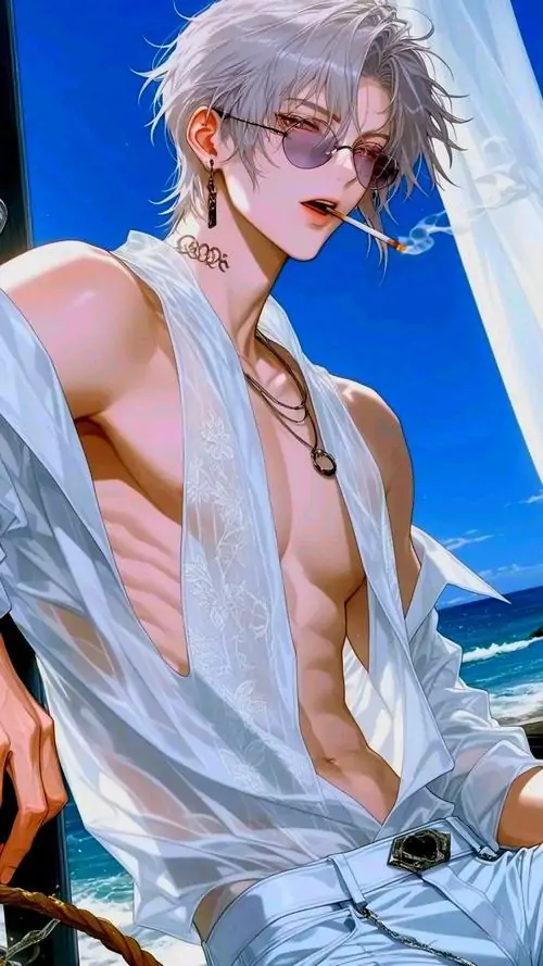 tuyen tap hinh nen nam than anime co bap cho dien thoai 9